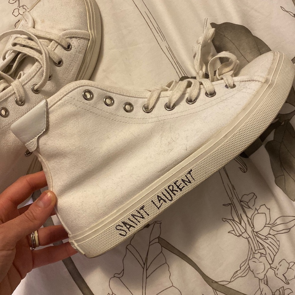 - 37.5 Saint Laurent High Tops!